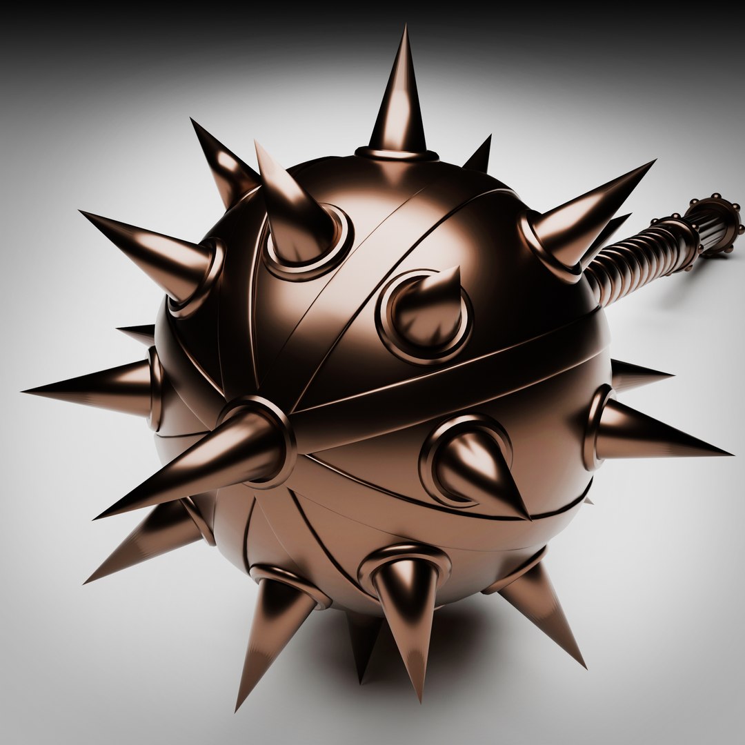 Battle mace high-poly model for 3D printing and CNC machines 3D model https://p.turbosquid.com/ts-thumb/R4/W9XGvp/9P/12/jpg/1727803855/1920x1080/fit_q87/a6d7765c8c56be0b6786ccb3613f5d80ebef9e8e/12.jpg