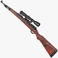 Mauser Karabiner 98 Kurz Sniper Old