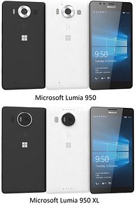 c4d microsoft lumia 950 xl
