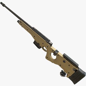 AWM  Accuracy International L96A3, Arctic Warfare .338 Lapua Magnum - Sand Color. Without Scope