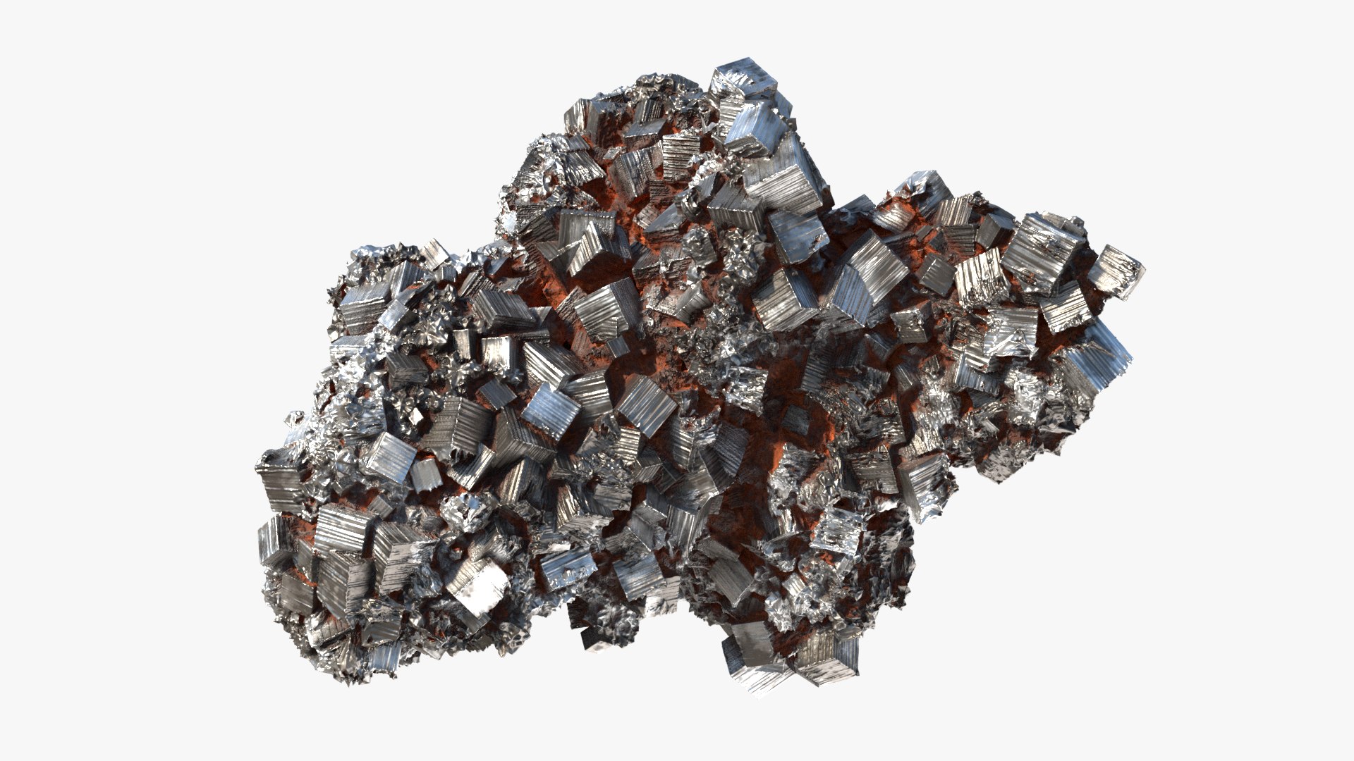 3D Model Crystal Ore Collection - TurboSquid 1850017