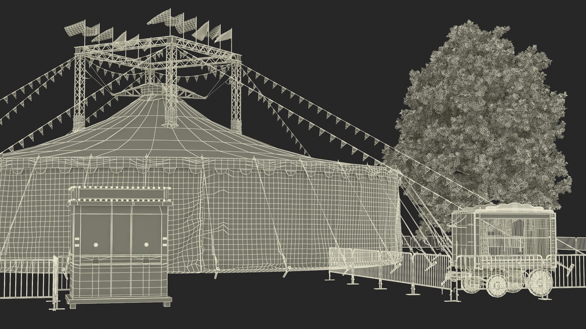 3D Circus Tent with Accessories model https://p.turbosquid.com/ts-thumb/R4/hGeEx1/fl/circustentwithaccessories3dsmodel047/jpg/1729979392/1920x1080/fit_q87/b49abfe94085b90017c164ff2ad3e65d5220578b/circustentwithaccessories3dsmodel047.jpg