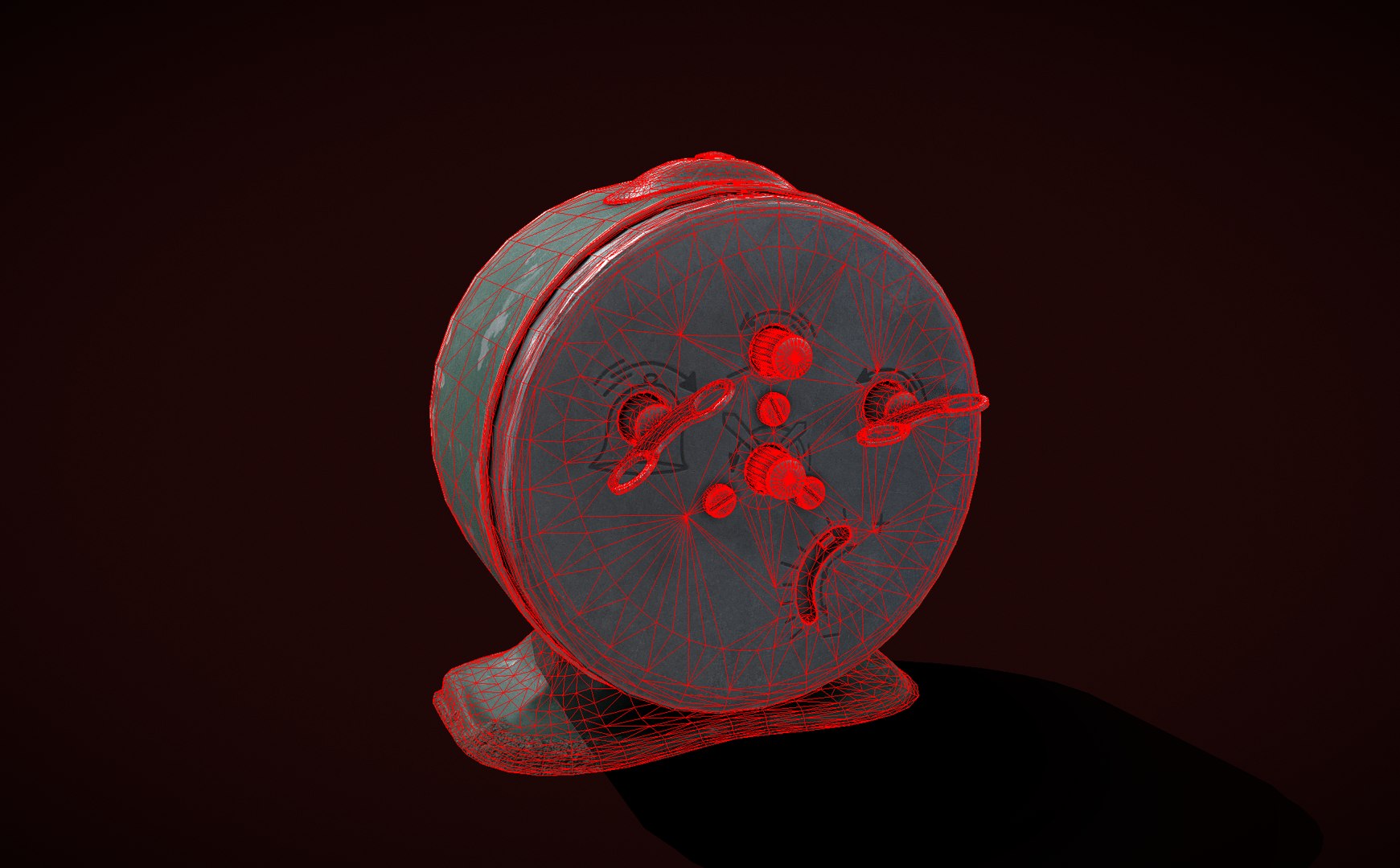 3D Vintage table clock MADE IN USSR green https://p.turbosquid.com/ts-thumb/R4/k5oHEU/sy/20260711234414/png/1783802706/1920x1080/fit_q87/e8da1347251d3f77dae6f3d8f9e4c274227fcf08/20260711234414.jpg