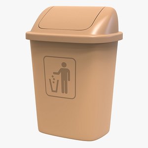 Industrial Plastic Trash Can