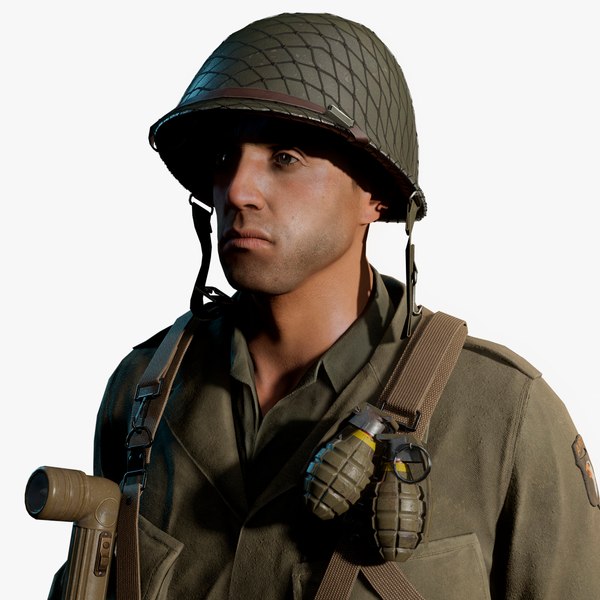 WW2 US Soldier model