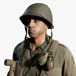 WW2 US Soldier model