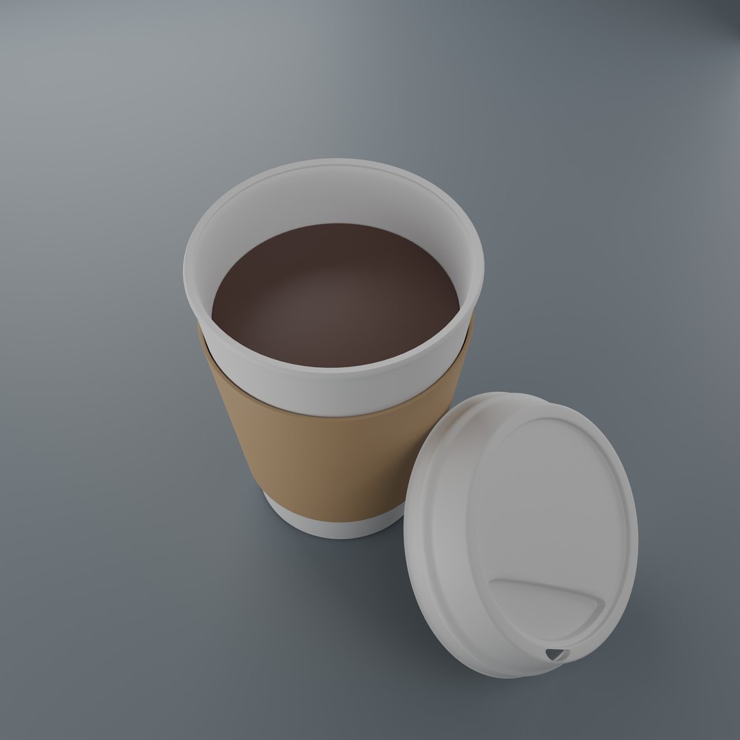 Paper Cup 3D Model - TurboSquid 2120299