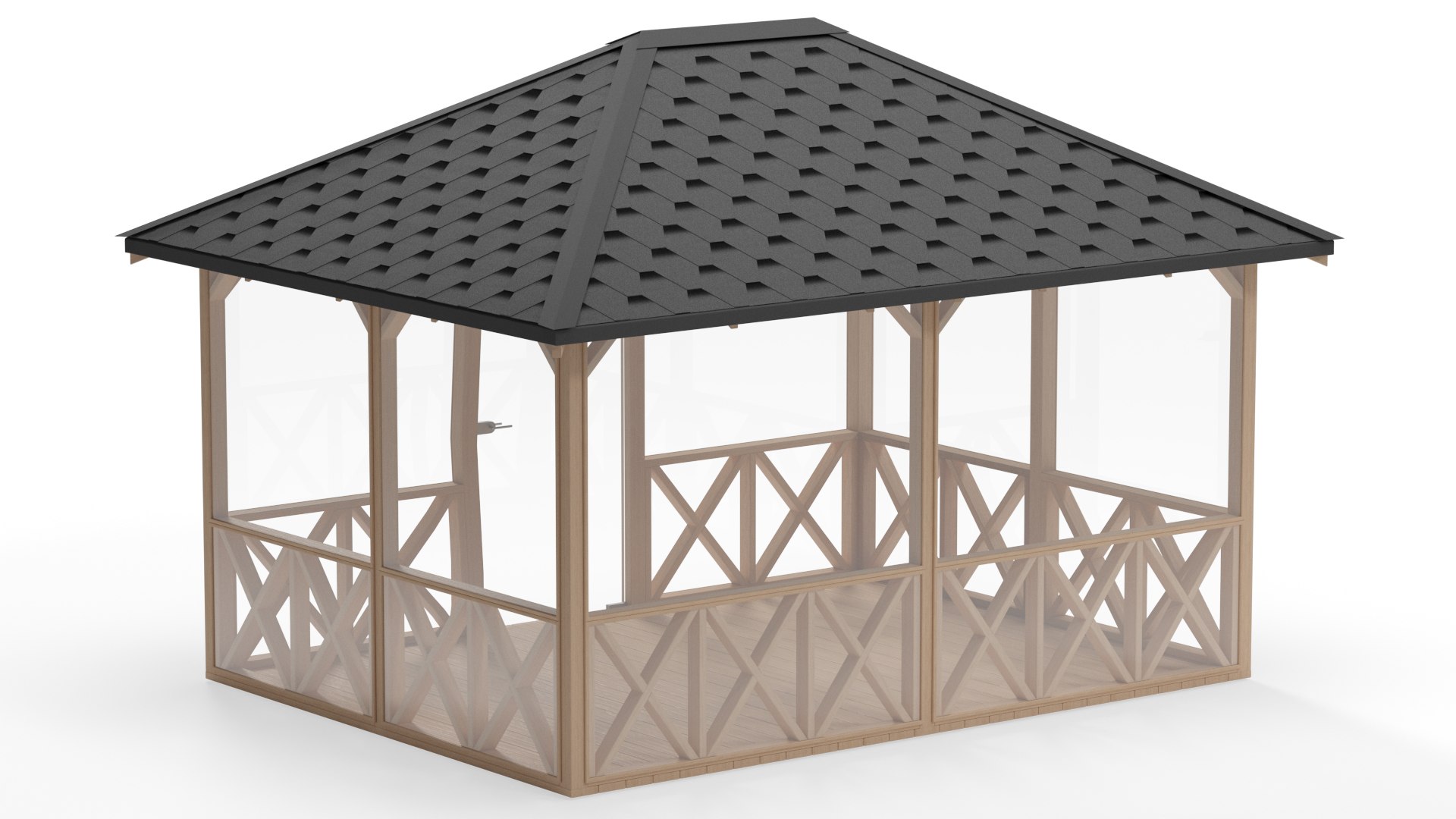 3D Model Pavilion - TurboSquid 2089092