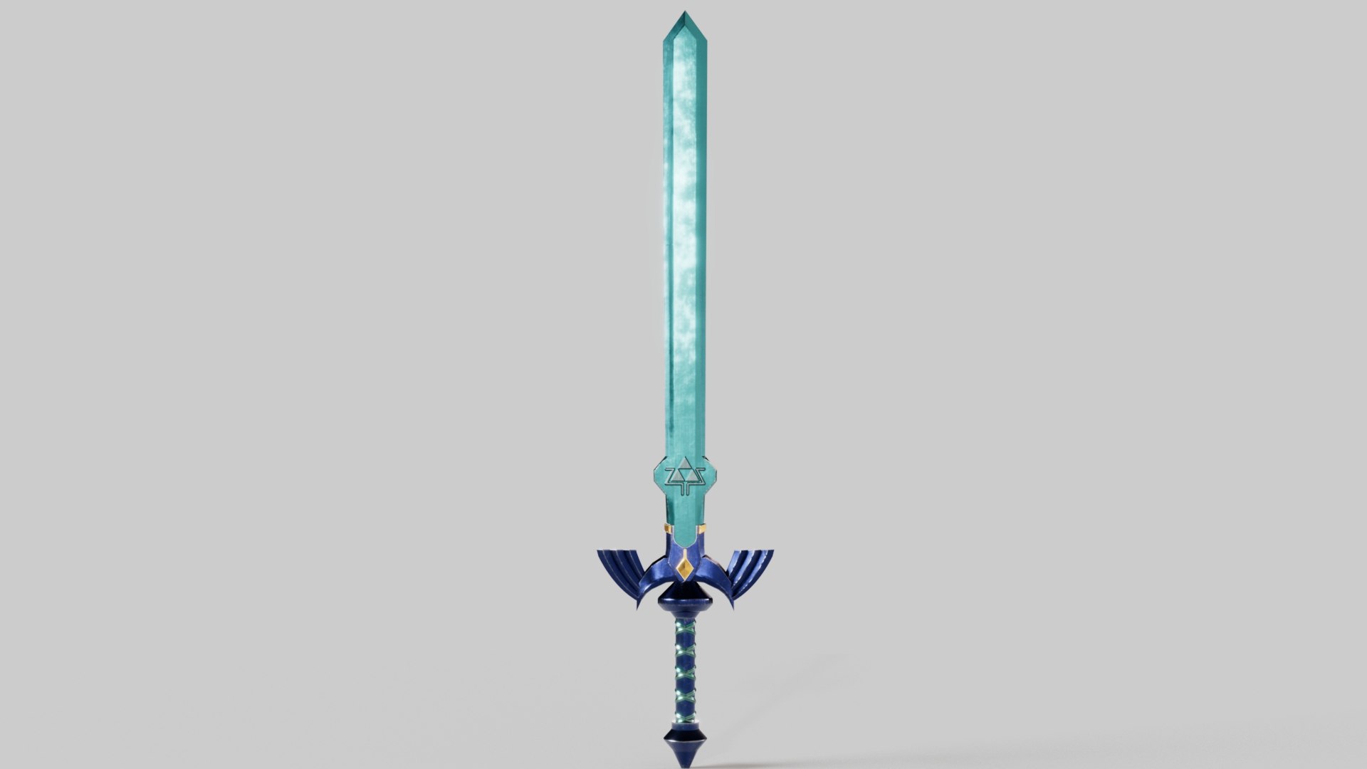 3D BOTW - MasterSword - TurboSquid 2161230