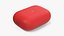 Casque sans fil USB-C avec étui en silicone rouge