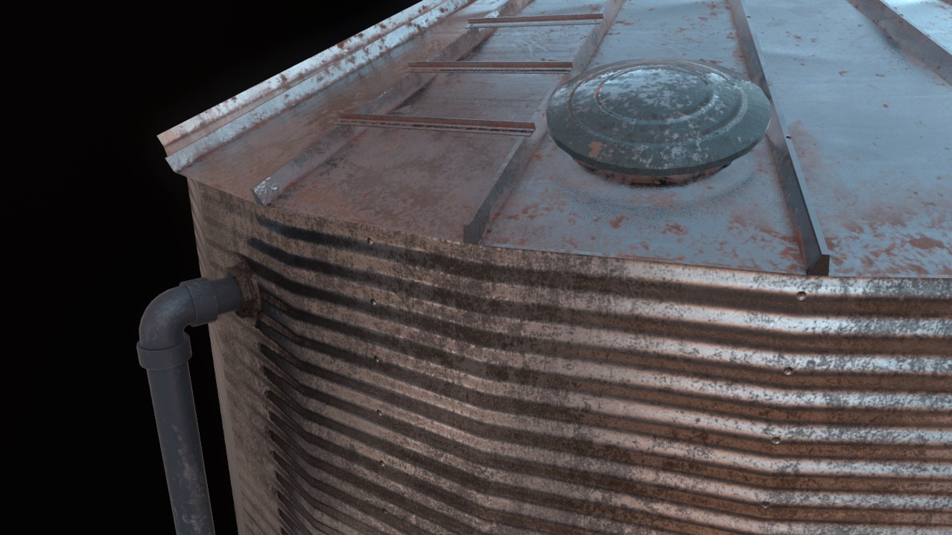 water storage tank pbr 3D model https://p.turbosquid.com/ts-thumb/R5/79Qy6S/Y0VVM5zY/screenshot004/jpg/1527152416/1920x1080/fit_q87/4c21b7f24eeb177abc4ac626ef0e3a2c9c4d9494/screenshot004.jpg