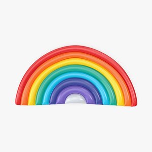 Rainbow Pool Float