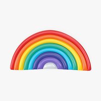 Rainbow Pool Float