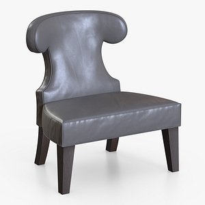 Armchair Leather Grey