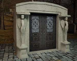3d model mausoleum