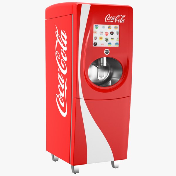 3D Freestyle Cola Vending Machine