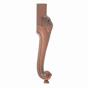 COFFEE TABLE LEG 43 3D model