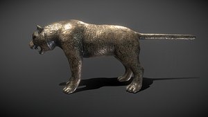 Tiger Bronze Statue