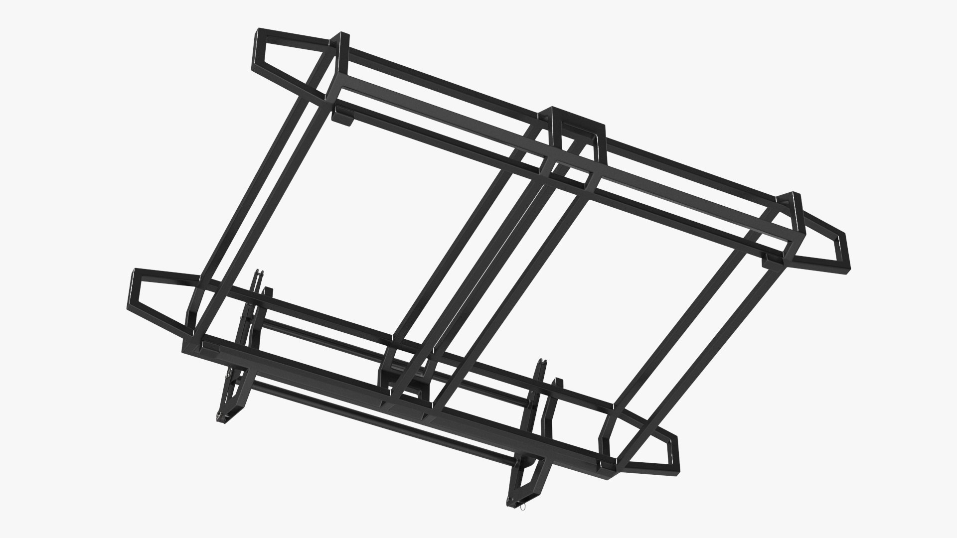 3D Model Electric Van Rack - TurboSquid 2135055