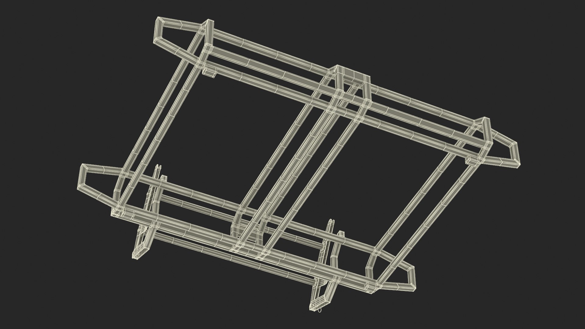 3D Model Electric Van Rack - TurboSquid 2135055