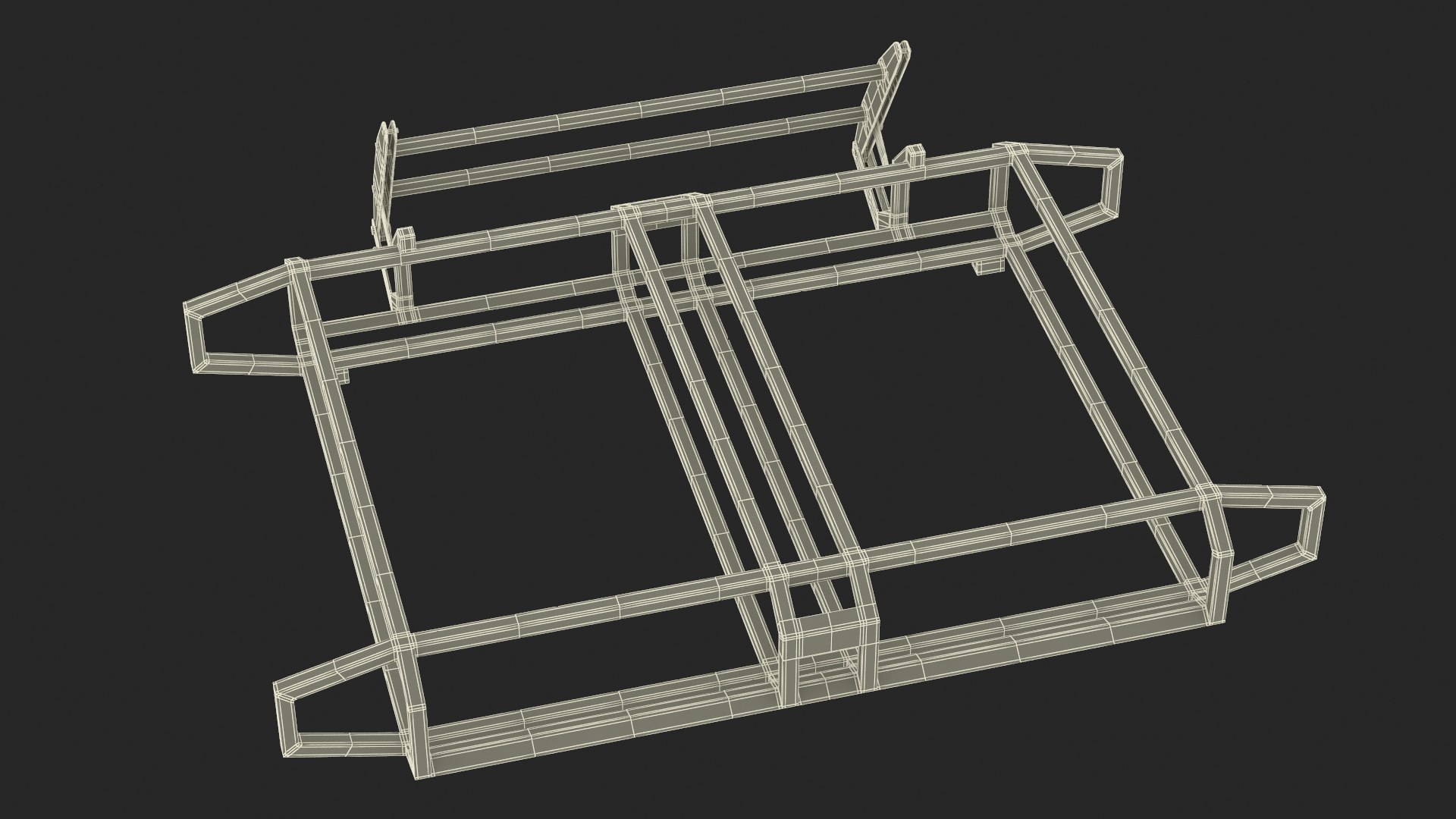 3D Model Electric Van Rack - TurboSquid 2135055