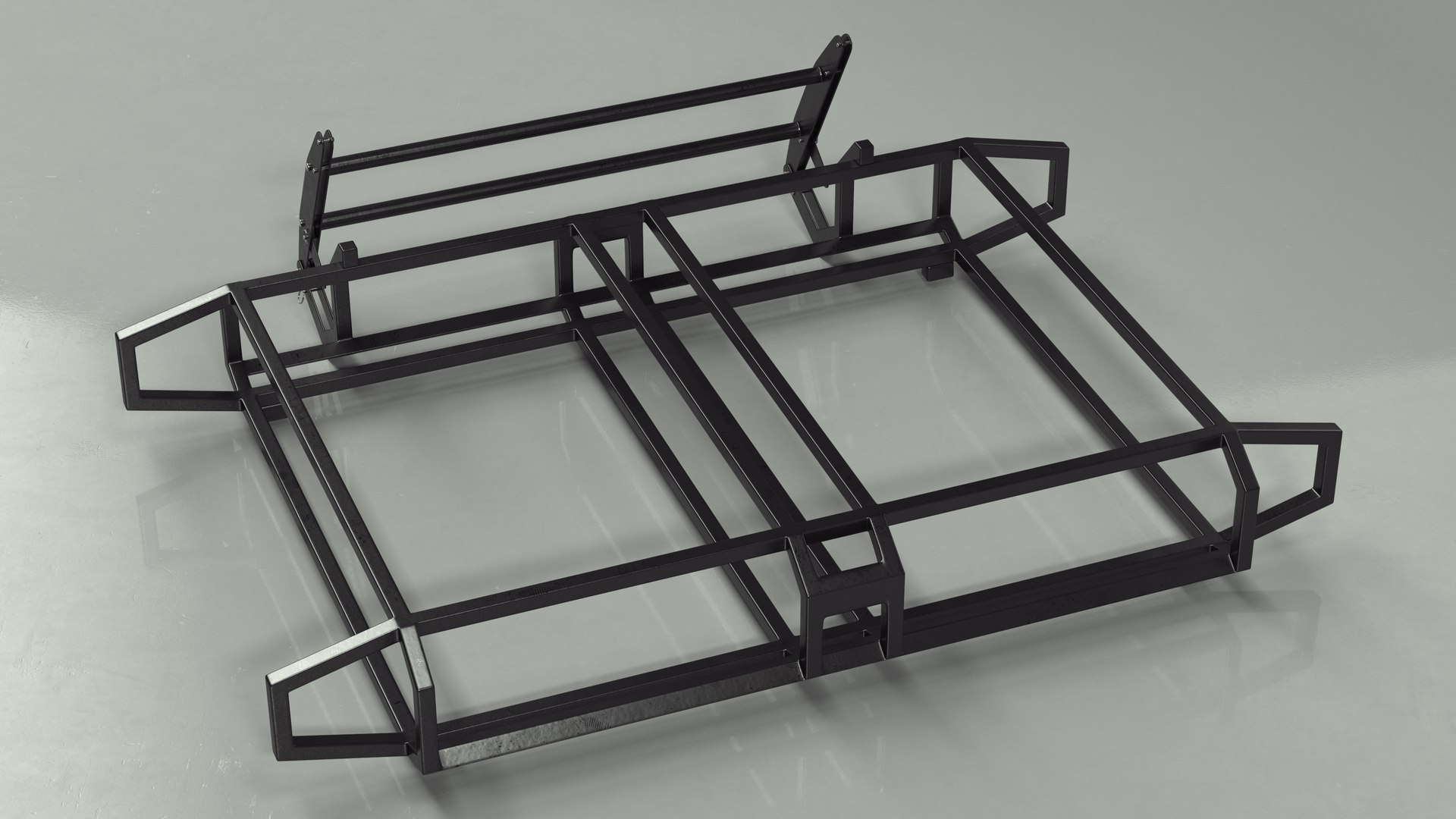 3D Model Electric Van Rack - TurboSquid 2135055