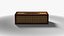Wooden tissue box