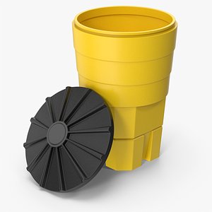 Sand Barrel 3D model