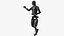 3D model Humanoid Robot Rigged