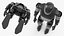 3D model Humanoid Robot Rigged