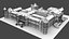 3D building museum city