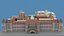 3D building museum city