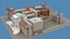 3D building museum city