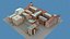 3D building museum city