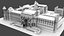 3D building museum city