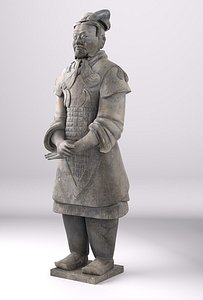 terracotta chinese warriors 3d model