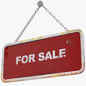 For Sale Sign 3D model