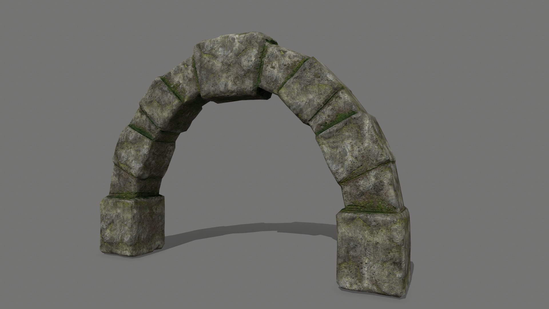 3D archway column pillar model - TurboSquid 1359738