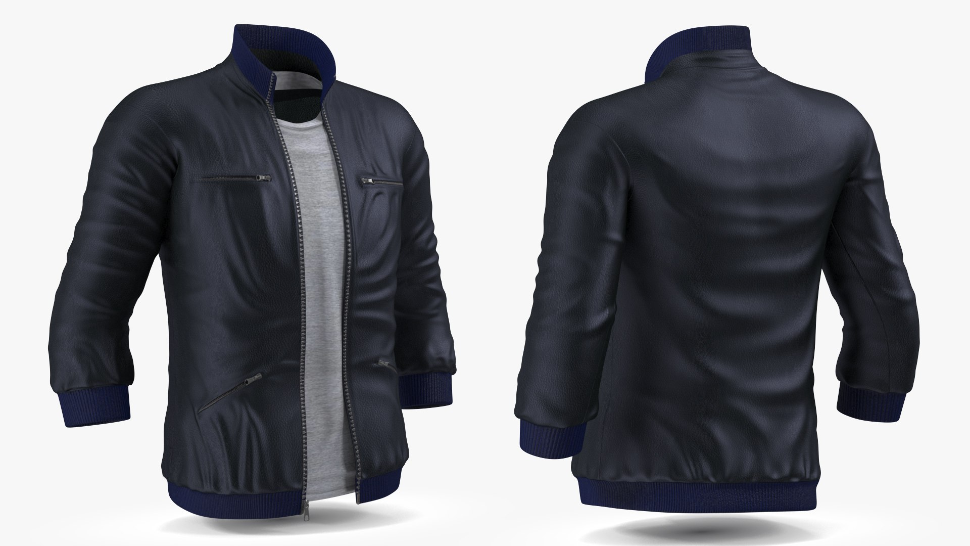 City Jacket 3D model preview