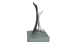 3D abstract sculpture