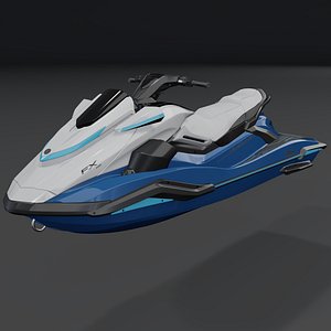 Yamaha FX HO 2026 3D Model Rendering