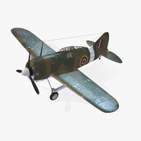 american f2a buffalo real-time 3d model