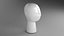 Head Display Stand white