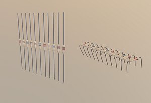 colors resistor 3D