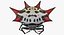 Gasteracantha Spider 3D Model