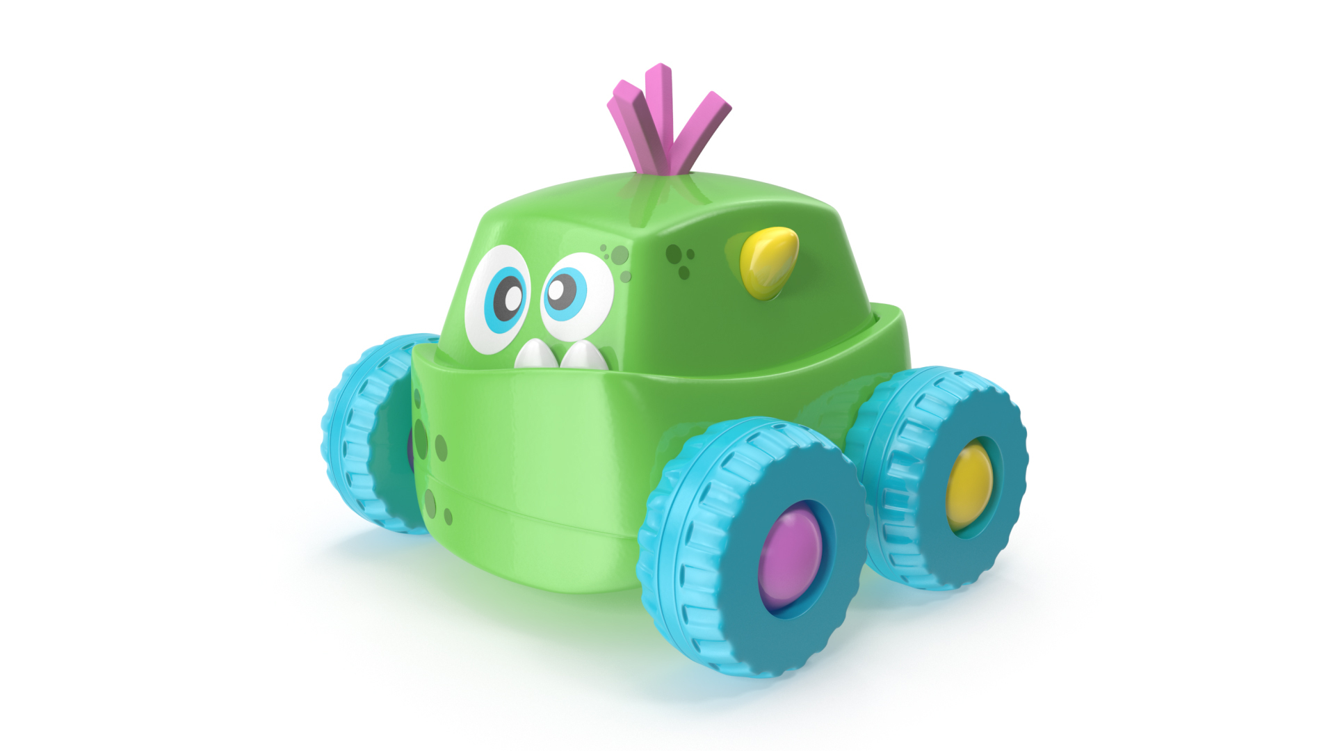 Toy monster car model - TurboSquid 1442821