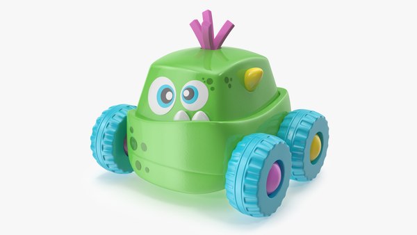 Toy monster car model - TurboSquid 1442821