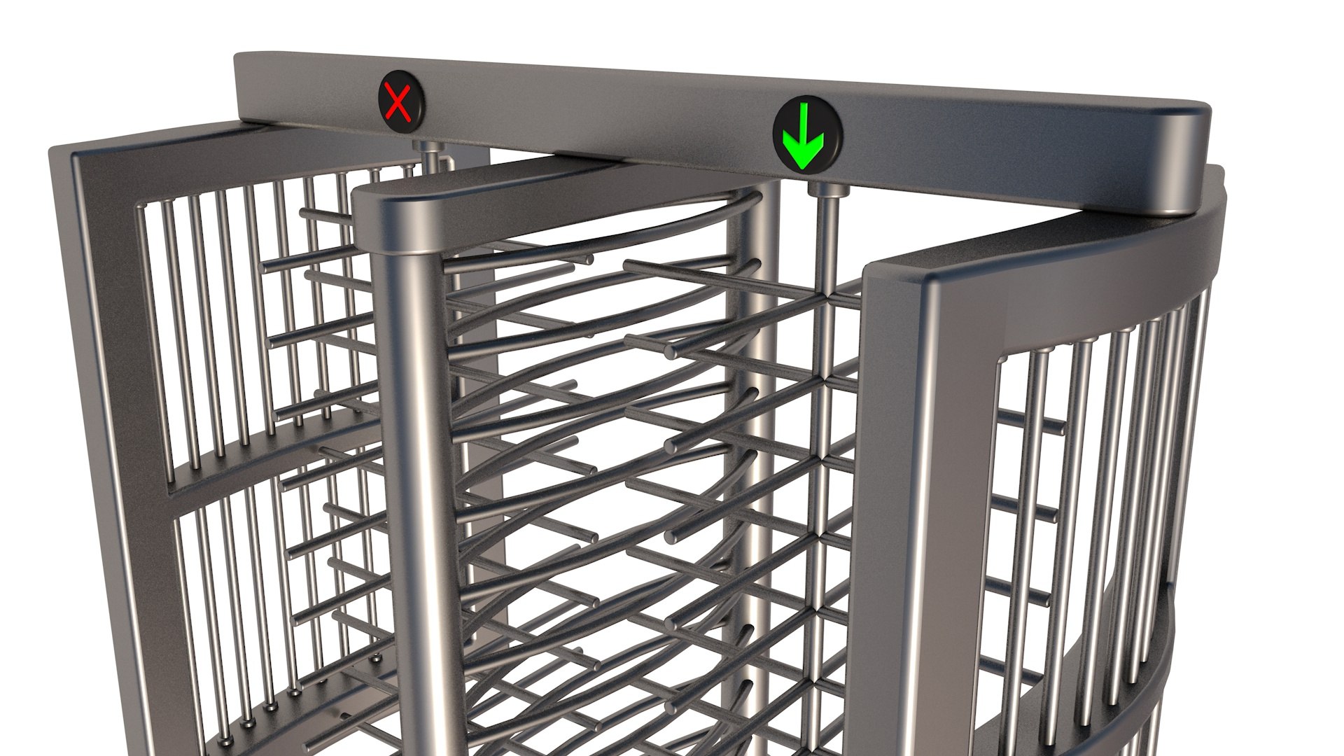 Security Gate Model - TurboSquid 1811952