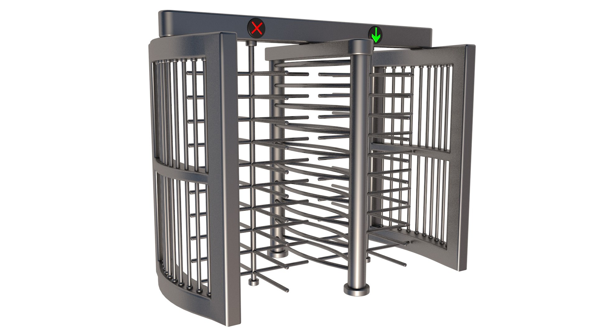 Security Gate Model - TurboSquid 1811952