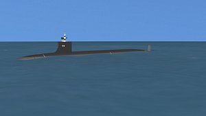 3D model Virginia Class SSN 779 USS New Mexico